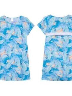 Zella Tropical Coverup Swim Dress Girls